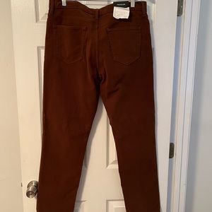 Mens. (NWT) BR Traveler Slim Mole Skin  Brown Jeans 34 x 32